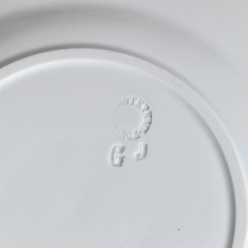 Vintage Plate, Montereau, Sky Blue, D