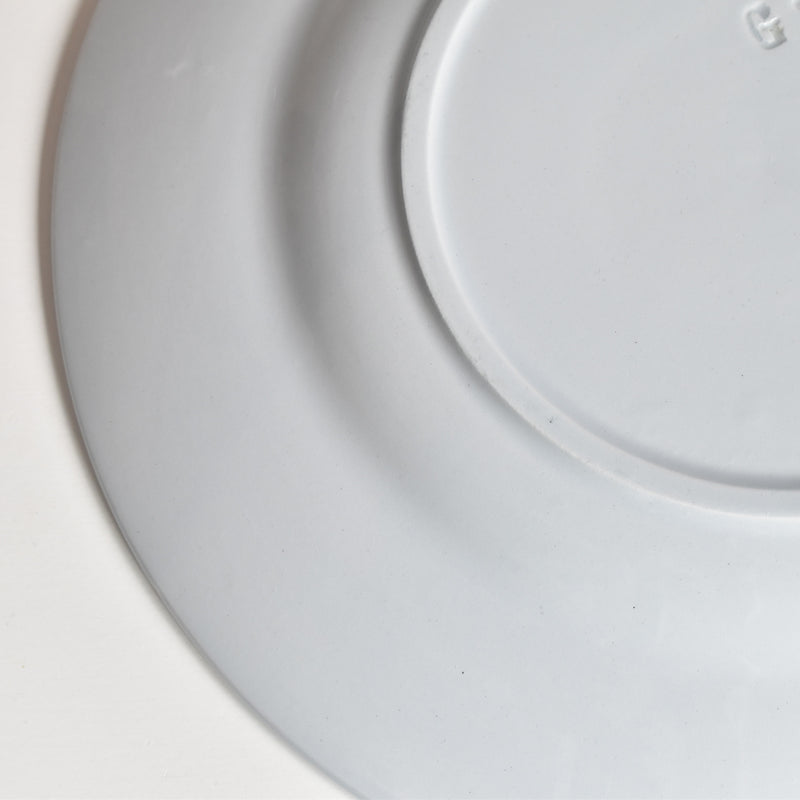 Vintage Plate, Montereau, Sky Blue, D