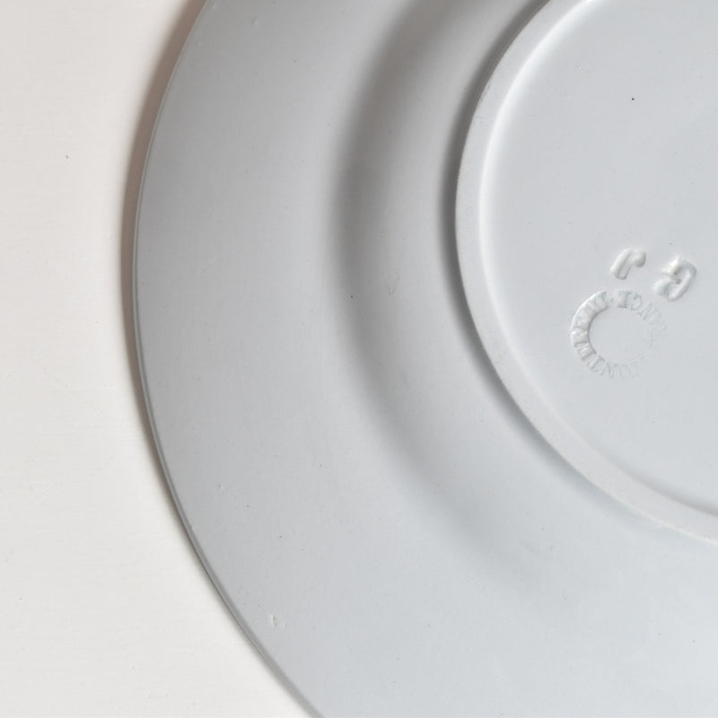 Vintage Plate, Montereau, Sky Blue, D