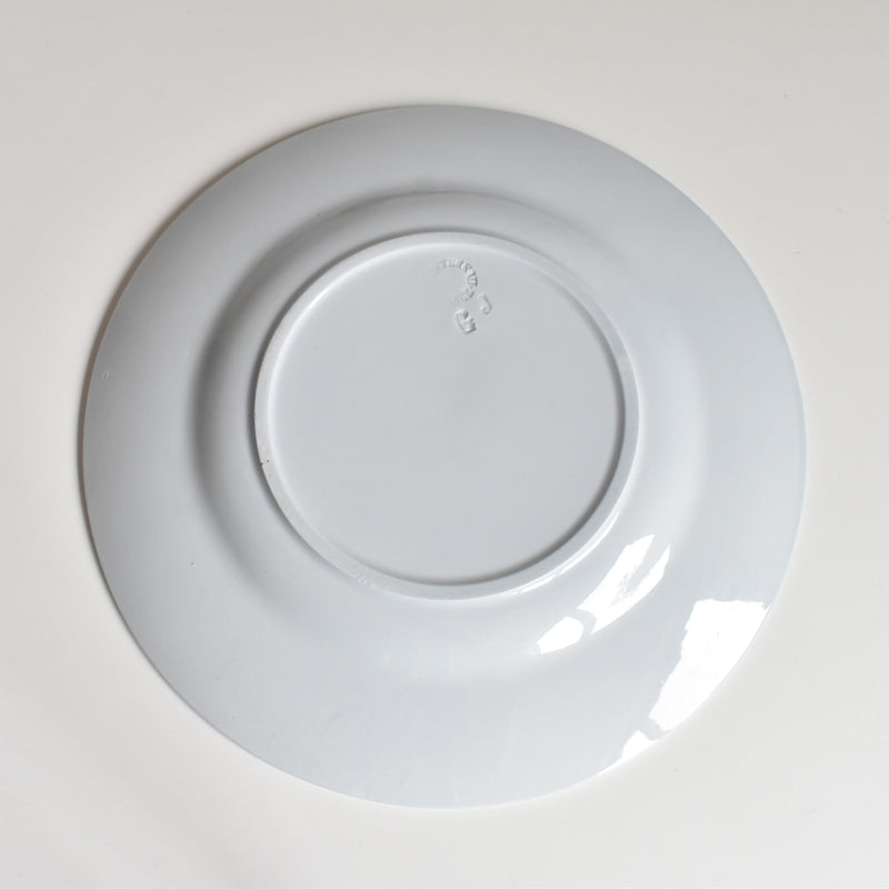 Vintage Plate Montereau Sky Blue E
