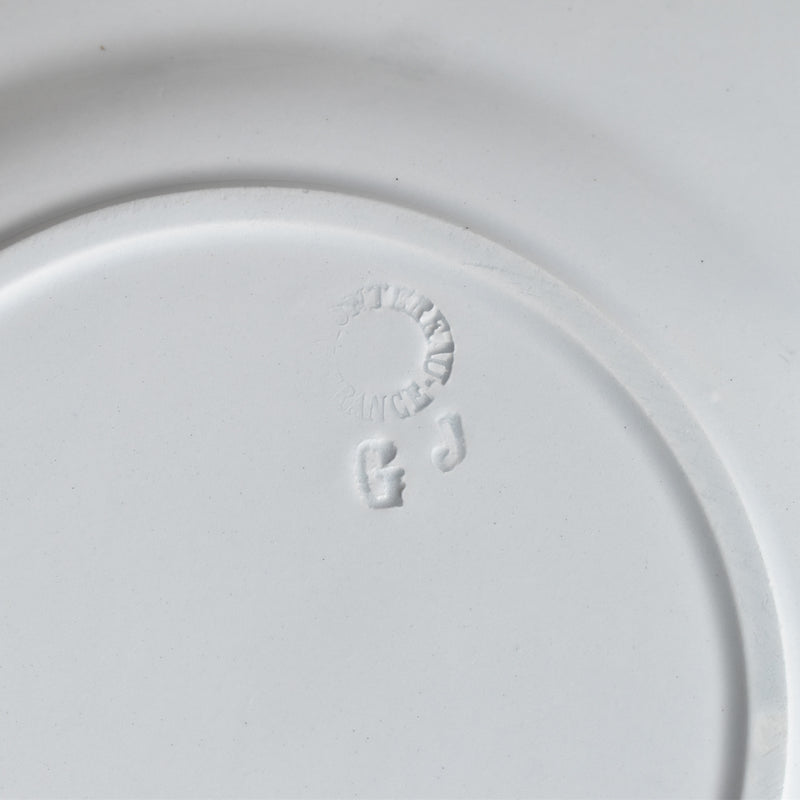 Vintage Plate Montereau Sky Blue E