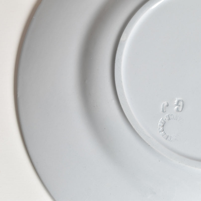 Vintage Plate Montereau Sky Blue E
