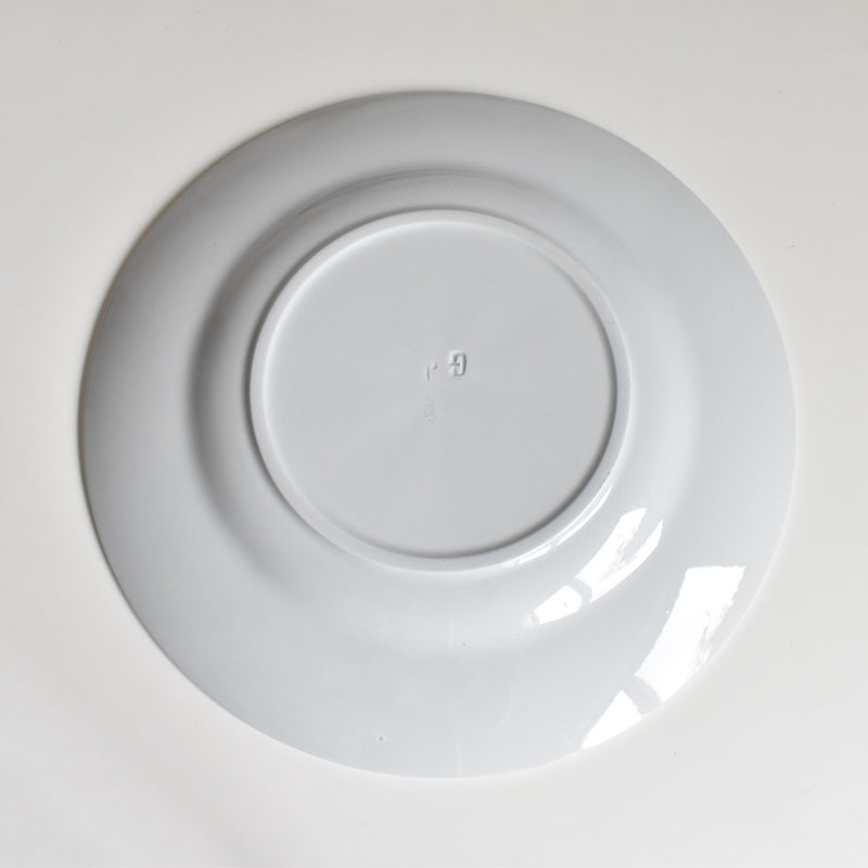 Vintage Plate Montereau Sky Blue F