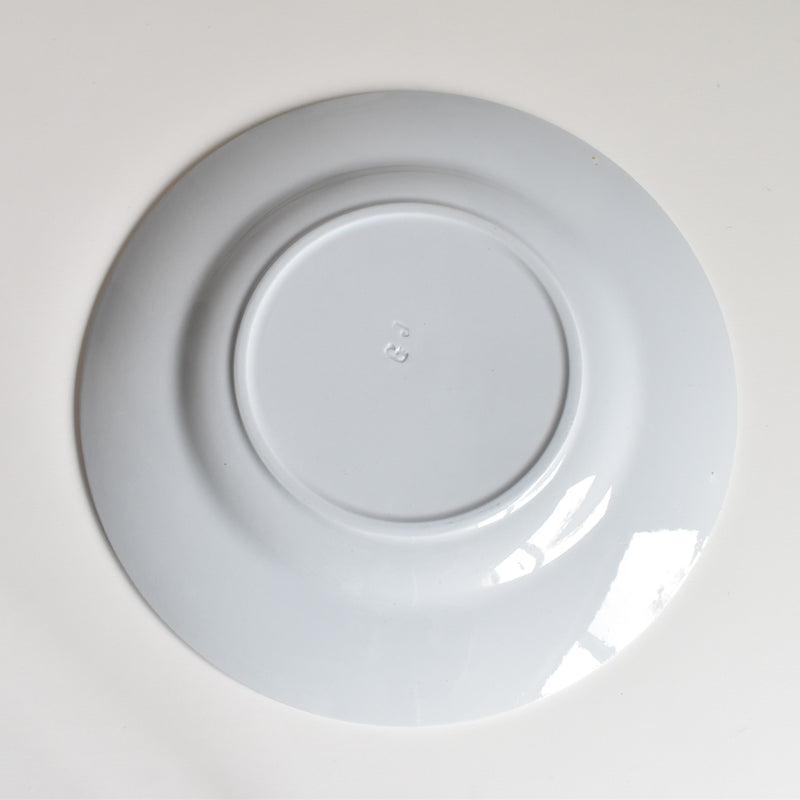 Vintage Plate Montereau Sky Blue H