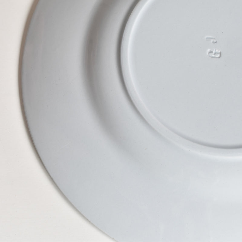 Vintage Plate Montereau Sky Blue H