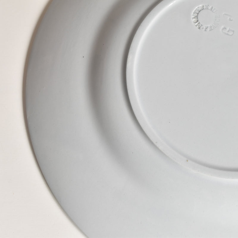 Vintage Plate Montereaux Sky Blue I