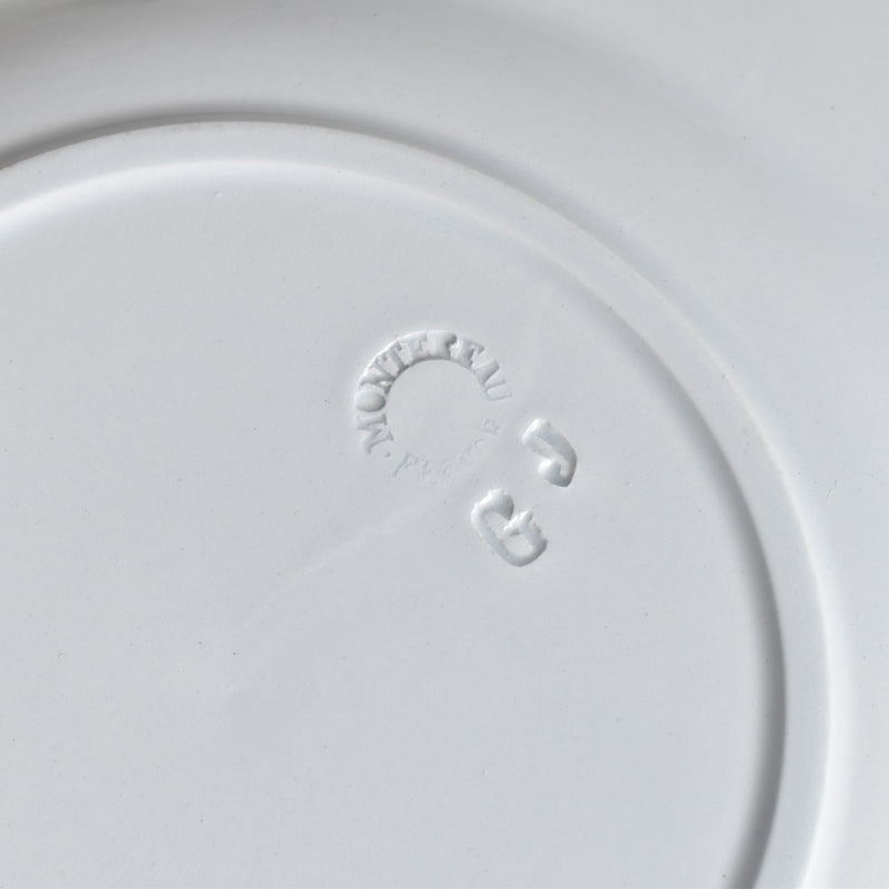 Vintage Plate, Montereau, Sky Blue, J