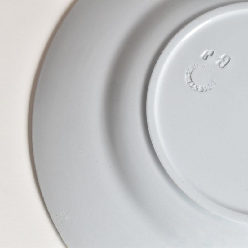 Vintage Plate, Montereau, Sky Blue, J