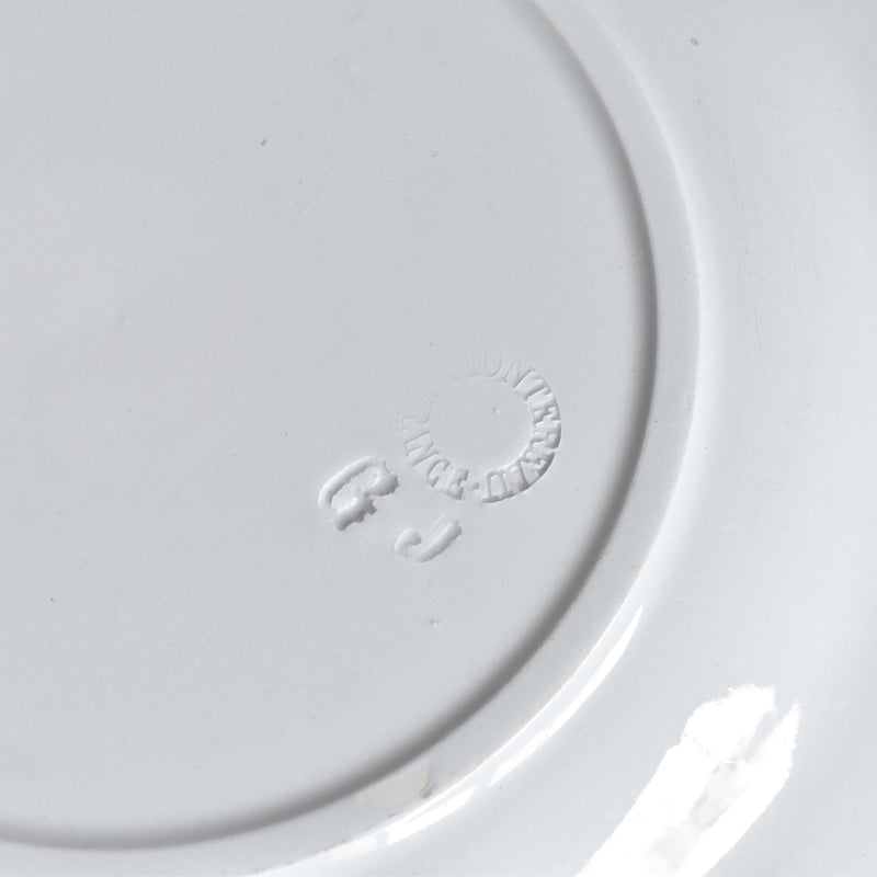 Vintage Plate, Montereau, Sky Blue, L