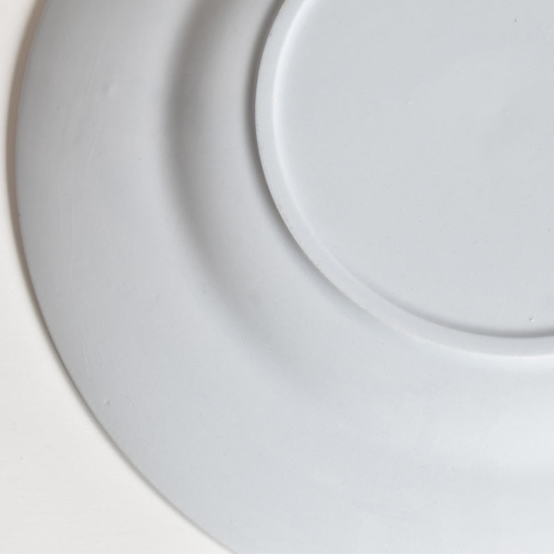Vintage Plate, Montereau, Sky Blue, L