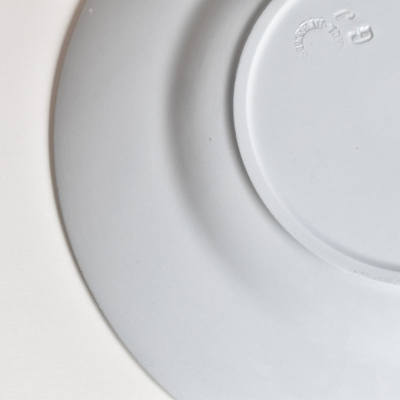 Vintage Plate, Montereau, Sky Blue, L