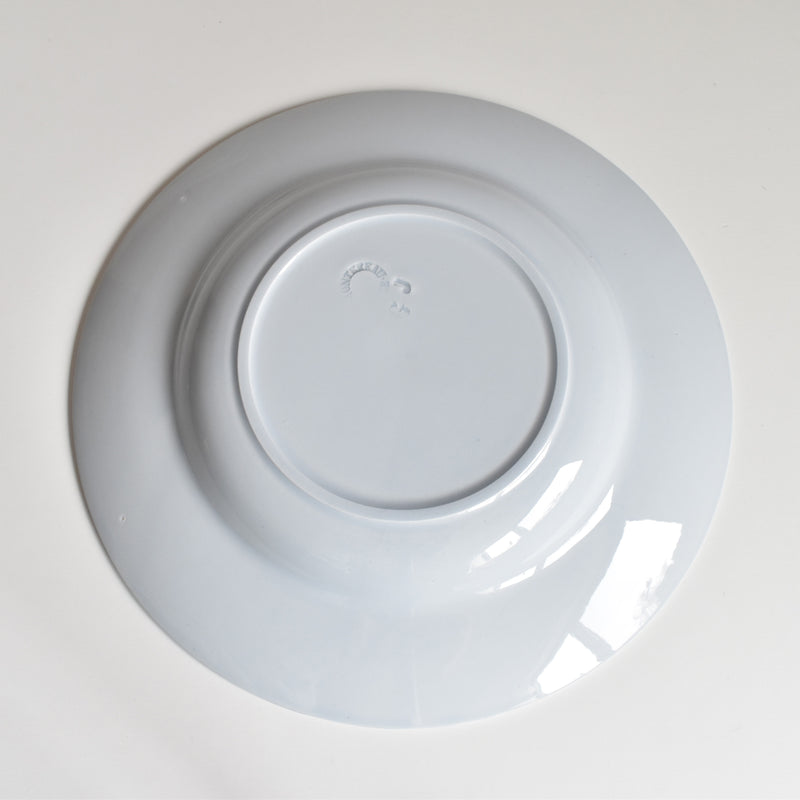 Vintage Deep Plate, Montereau, Sky Blue A