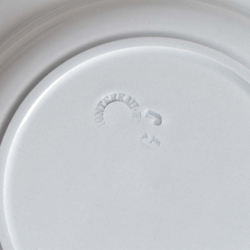 Vintage Deep Plate, Montereau, Sky Blue A