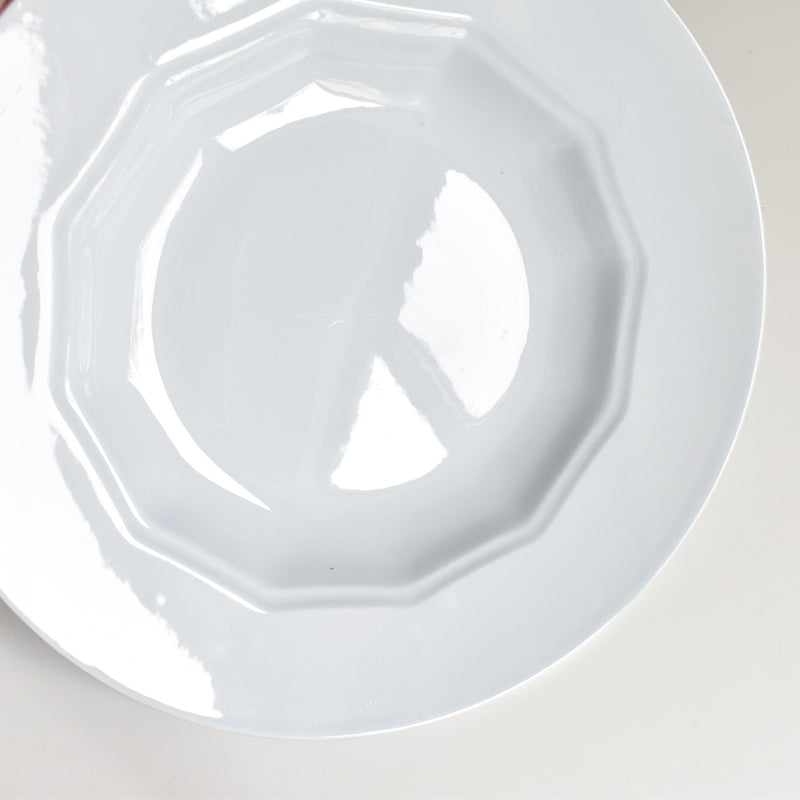 Vintage Deep Plate, Montereau, Sky Blue B