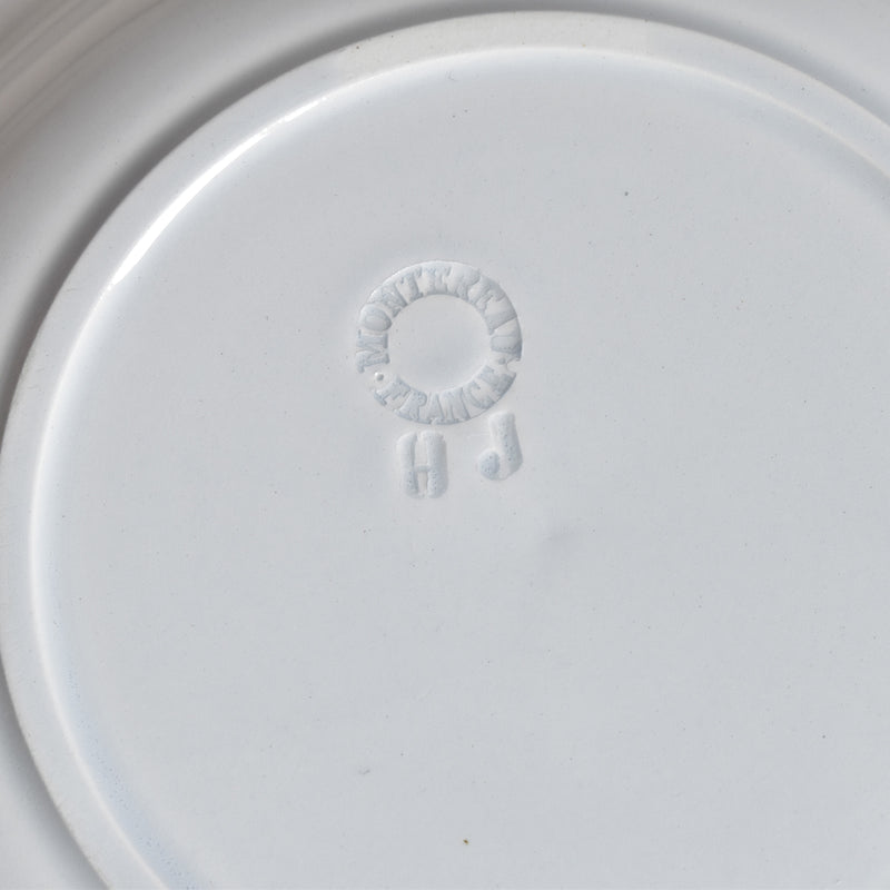Vintage Deep Plate, Montereau, Sky Blue B