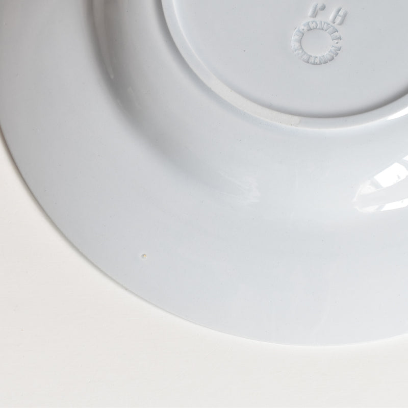 Vintage Deep Plate, Montereau, Sky Blue B