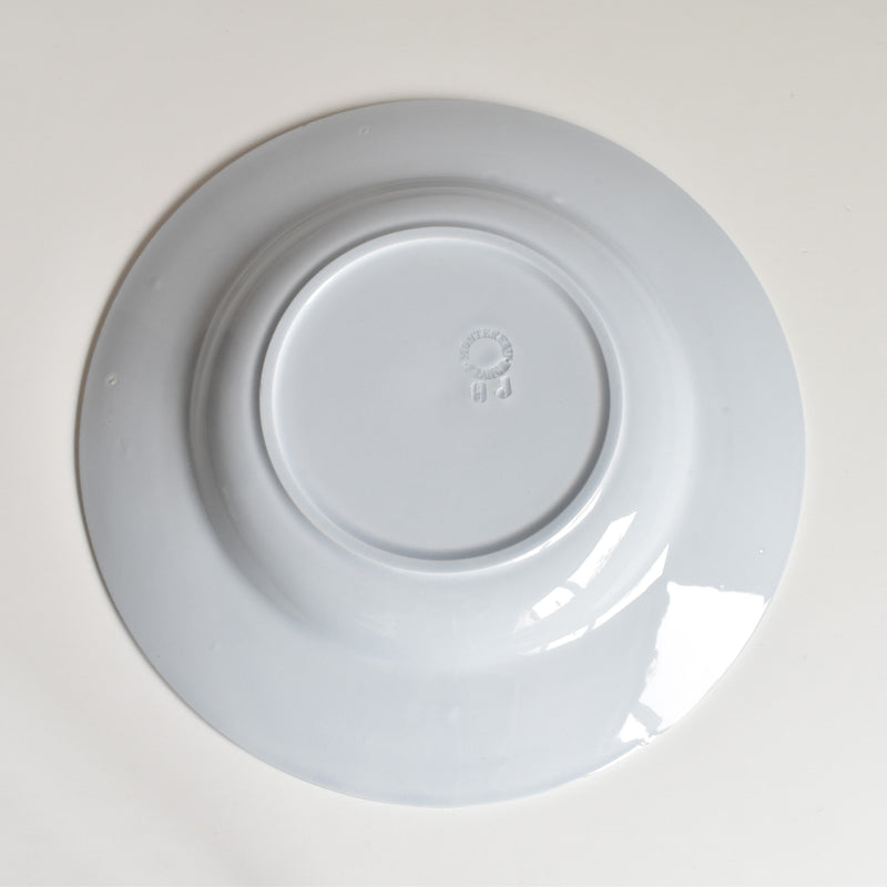 Vintage Deep Plate, Montereau, Sky Blue C