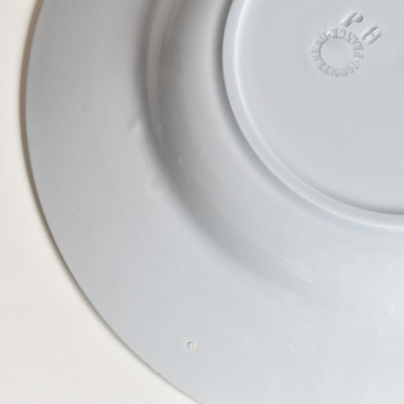 Vintage Deep Plate, Montereau, Sky Blue C