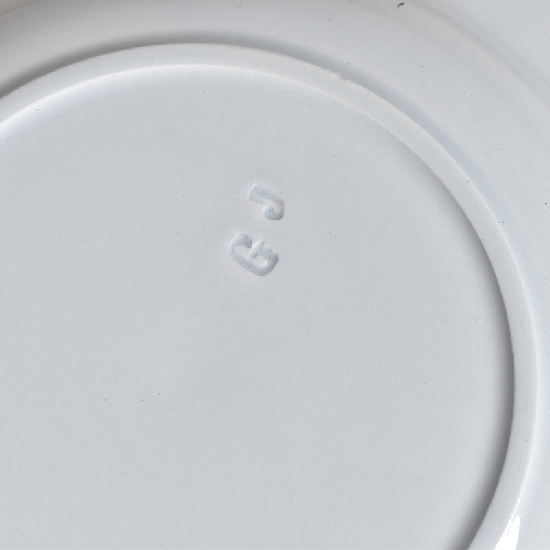 Vintage Deep Plate, Montereau, Sky Blue, D