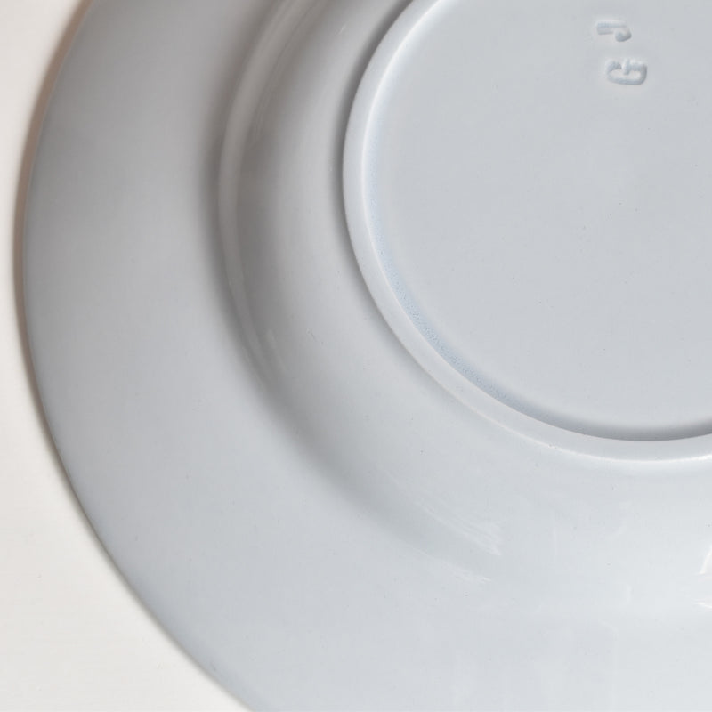 Vintage Deep Plate, Montereau, Sky Blue, D
