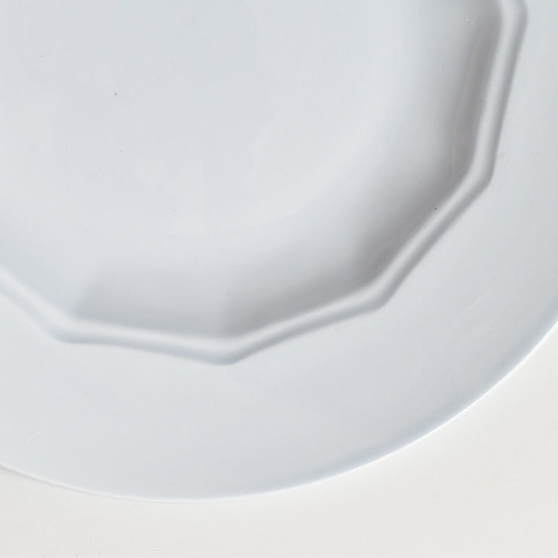 Vintage Deep Plate, Montereau, Sky Blue, D