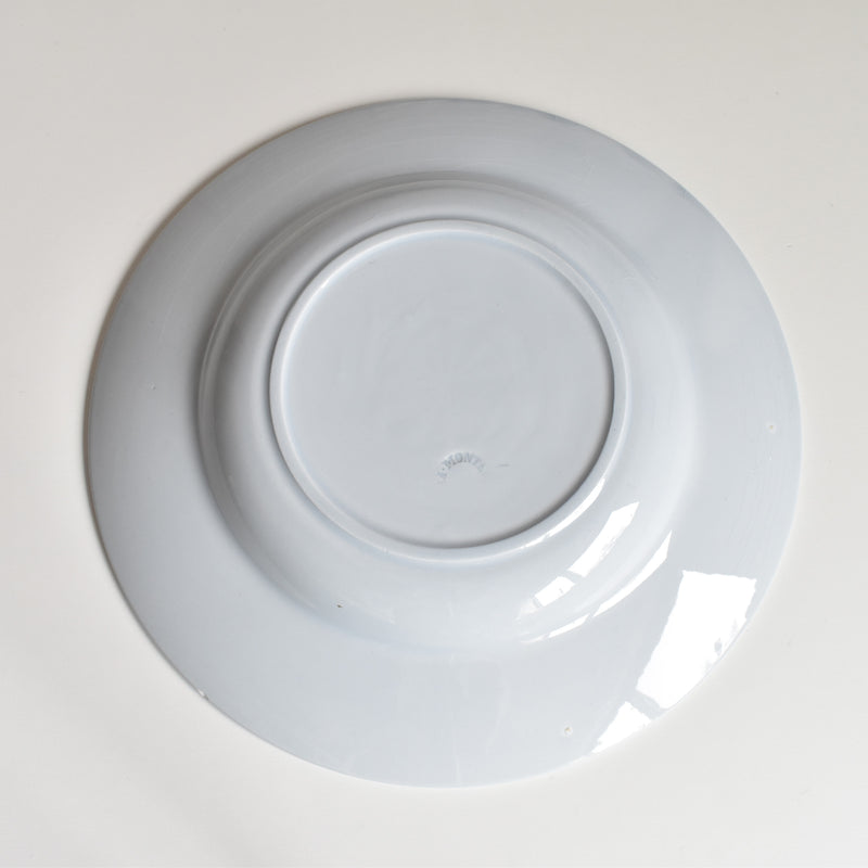 Vintage Deep Plate, Montereau, Sky Blue E