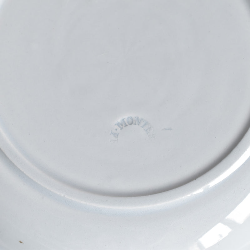 Vintage Deep Plate, Montereau, Sky Blue E