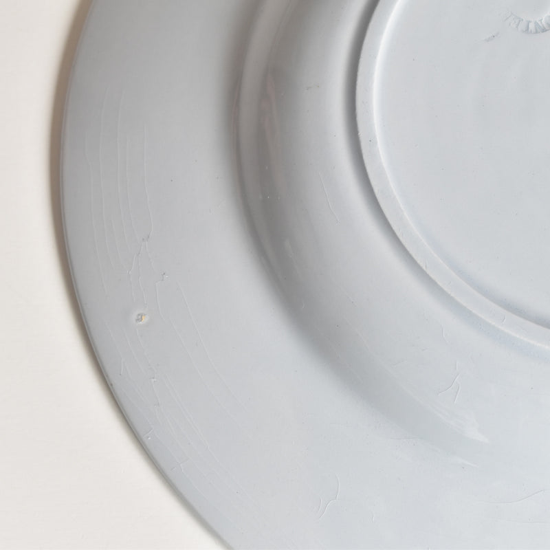 Vintage Deep Plate, Montereau, Sky Blue E