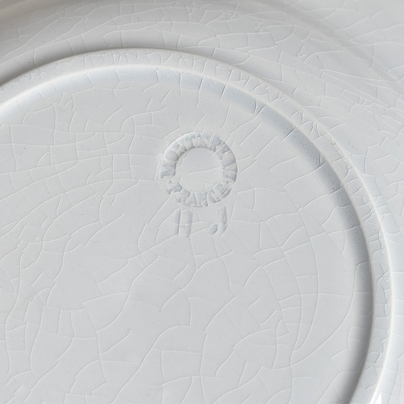 Vintage Deep Plate, Montereau, Sky Blue, F