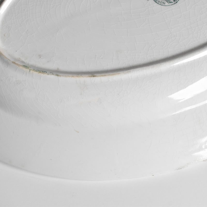 ヴィンテージオーヴァル大皿 ムランデルー Petites Fleurs プチットフルール