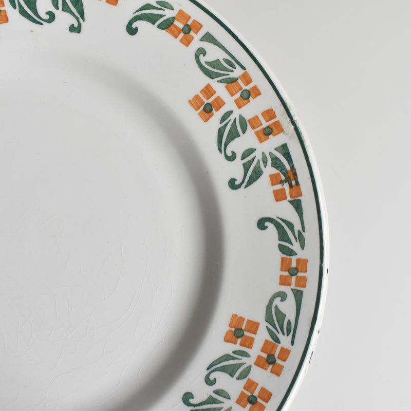Vintage Plate - Moulin des Loups "Petites Fleurs" C