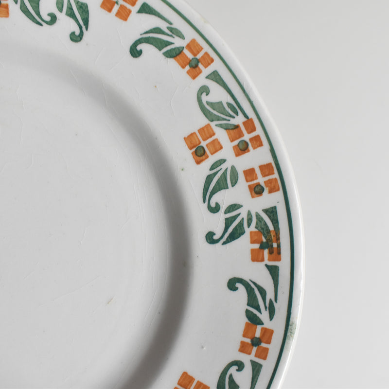 Vintage Plate - Moulin des Loups "Petites Fleurs" C