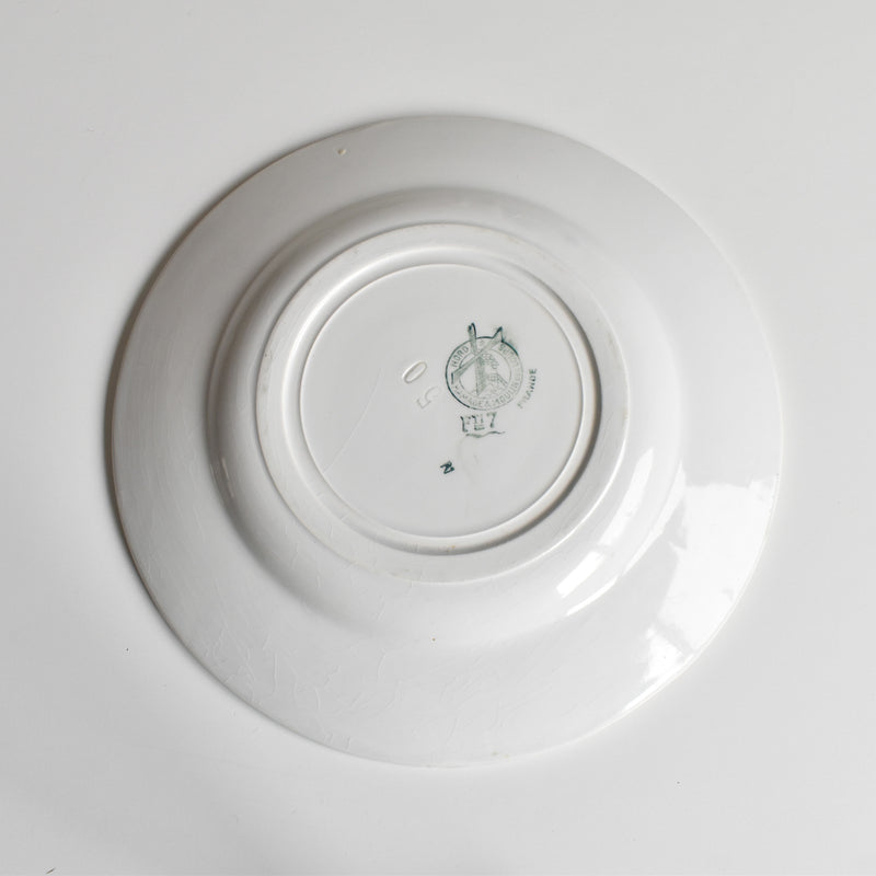 Vintage Plate - Moulin des Loups "Petites Fleurs" C