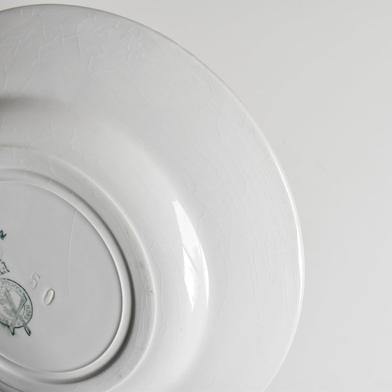 Vintage Plate - Moulin des Loups "Petites Fleurs" C