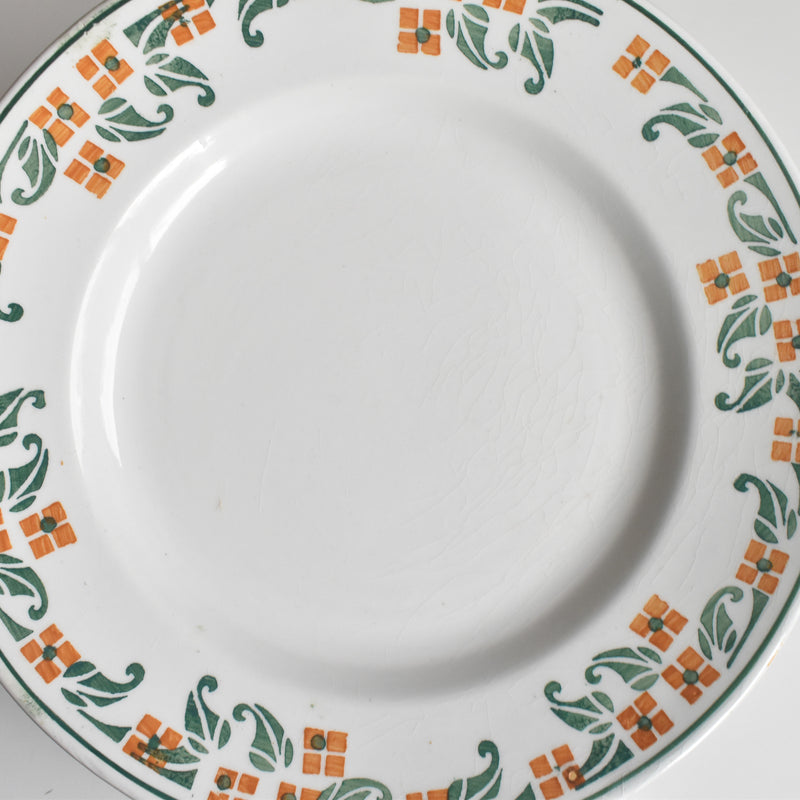 Vintage Plate - Moulin des Loups "Petites Fleurs" C