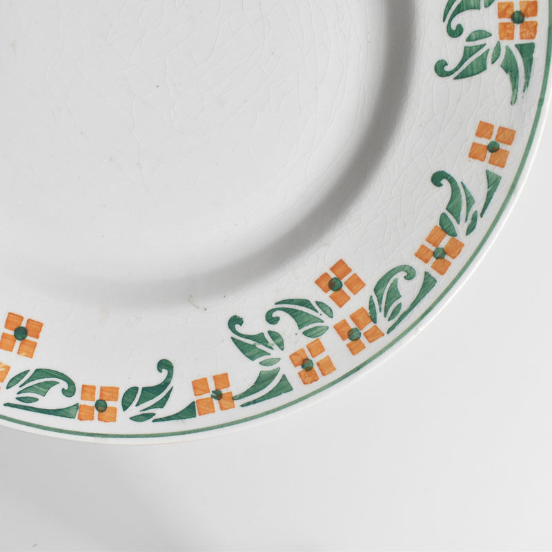 Vintage Plate - Moulin des Loups "Petites Fleurs" (Little Flowers) E