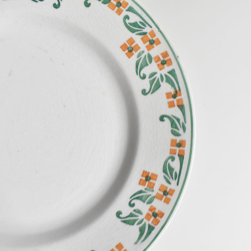 Vintage Plate - Moulin des Loups "Petites Fleurs" (Little Flowers) E