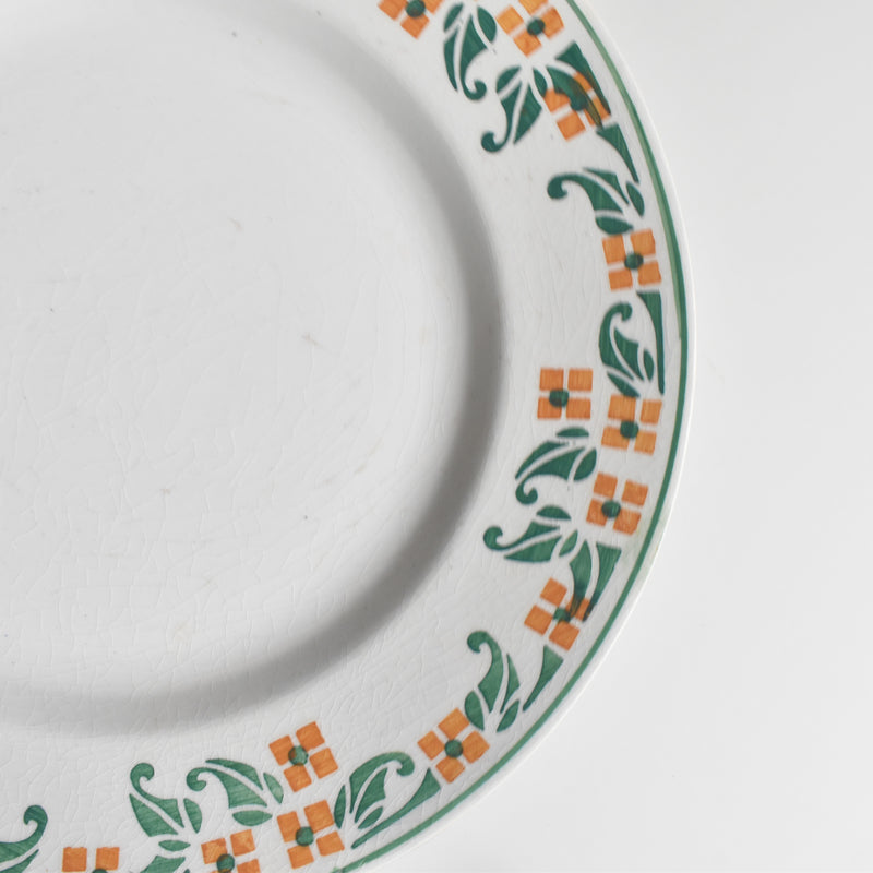 Vintage Plate - Moulin des Loups "Petites Fleurs" (Little Flowers) E