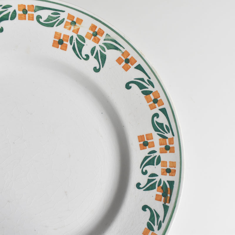 Vintage Plate - Moulin des Loups "Petites Fleurs" (Little Flowers) E