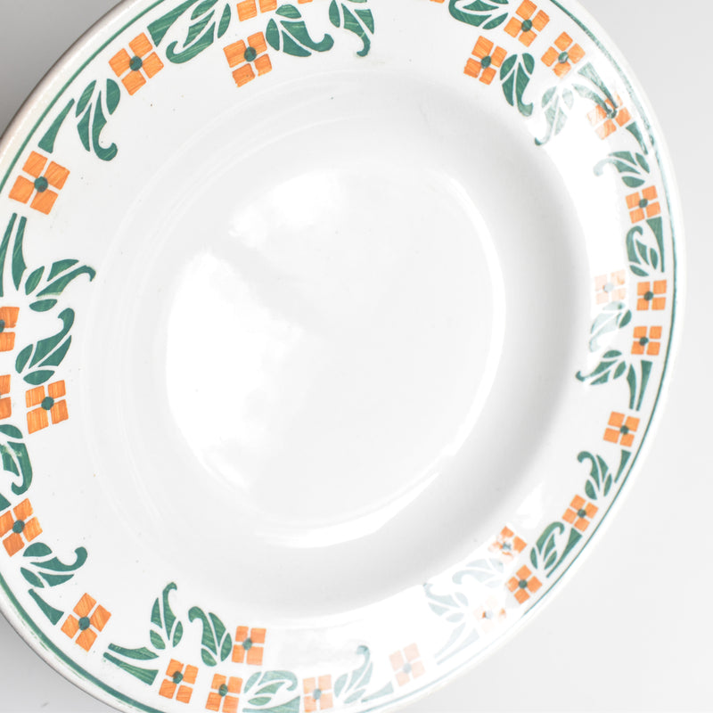 Vintage Deep Plate, M. Linderud, Petites Fleurs (Small Flowers) A