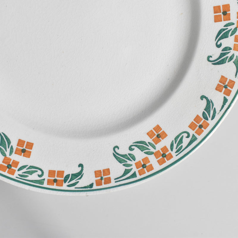 ヴィンテージ脚付きプレート ムランデルー Petites Fleurs （プチットフルール）