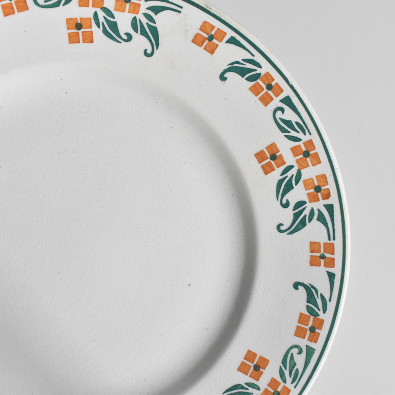 ヴィンテージ脚付きプレート ムランデルー Petites Fleurs （プチットフルール）