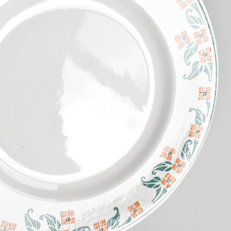 ヴィンテージ脚付きプレート ムランデルー Petites Fleurs （プチットフルール）