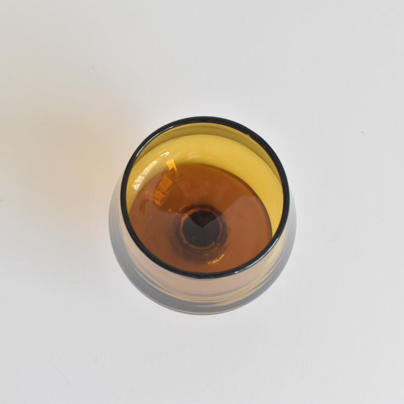 Vintage Liquor Glass, Brown