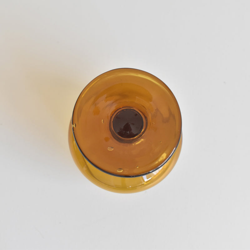 Vintage Liquor Glass, Brown