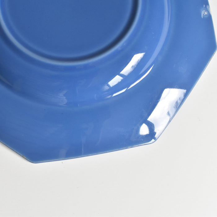 ヴィンテージプレート ディゴワン＆サルグミンヌ　オクトゴナル ブルー B