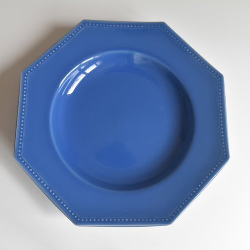 ヴィンテージプレート ディゴワン＆サルグミンヌ　オクトゴナル ブルー D