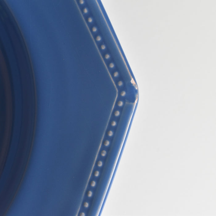 ヴィンテージプレート ディゴワン＆サルグミンヌ　オクトゴナル ブルー E