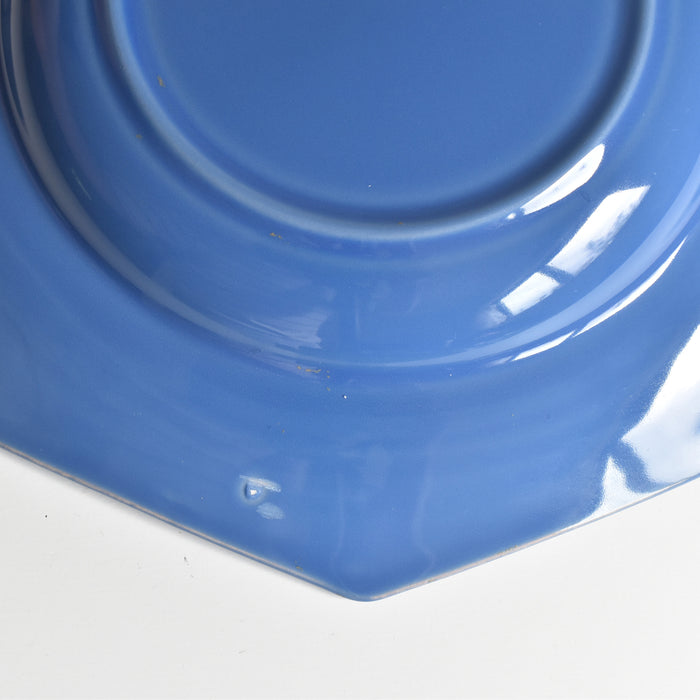 ヴィンテージプレート ディゴワン＆サルグミンヌ　オクトゴナル ブルー E