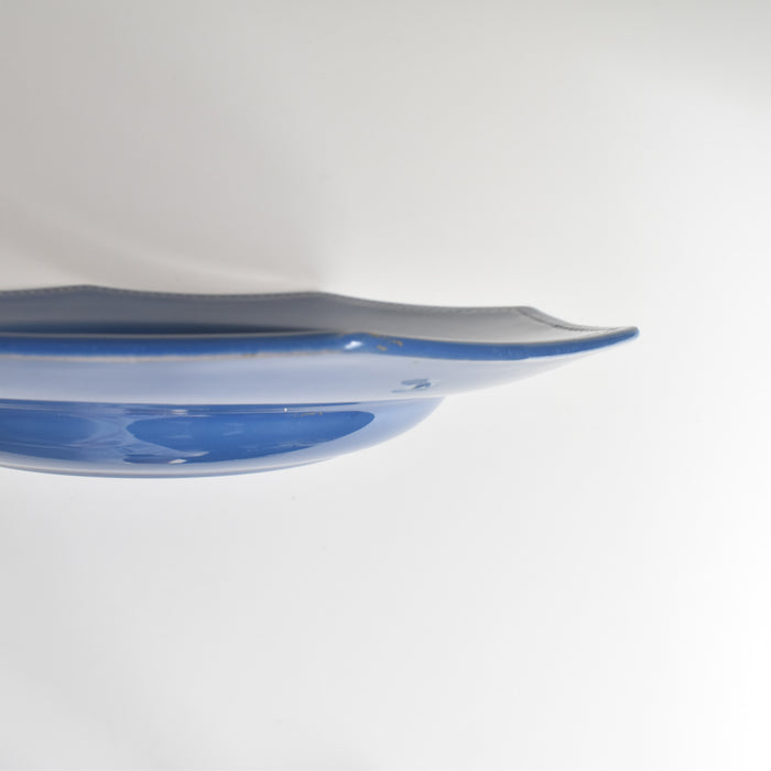 ヴィンテージプレート ディゴワン＆サルグミンヌ　オクトゴナル ブルー E